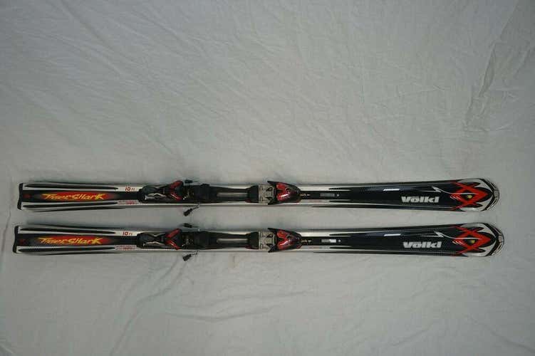 Volkl Tiger Shark 168 Cm Skis with Marker Bindings