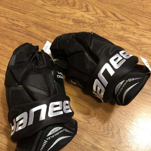 Black Senior Bauer Vapor X800 14" Gloves