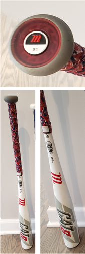Used USSSA Certified 2019 Marucci Alloy CAT 8 Bat (-5) 26 oz 31"