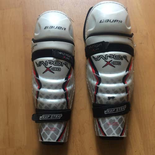 Bauer Vapor X:30 X30 Protective Shin Pads Used 12”