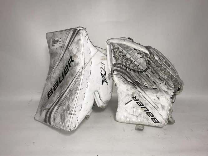 Used Bauer Vapor X2.7 Regular Ice Hockey Goalie Blockers