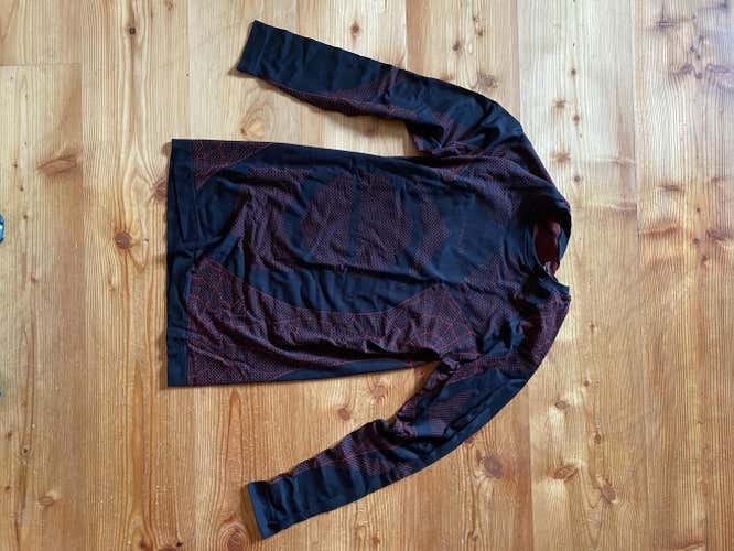 Black New Adult Men's Large Spyder Base Layers