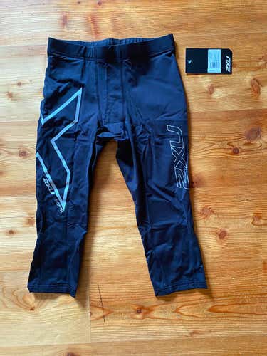 Black New Adult Men's Large 2XU Compression