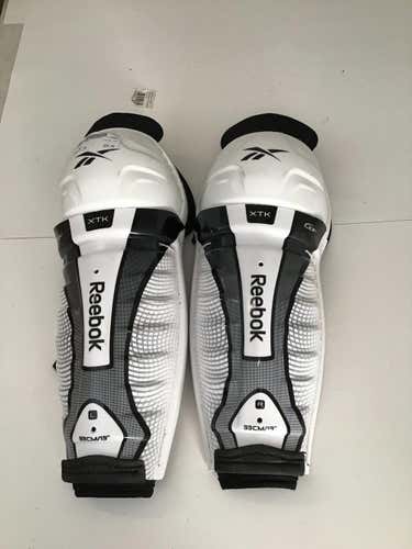 Used Reebok Xtk 13" Ice Hockey Shin Guards