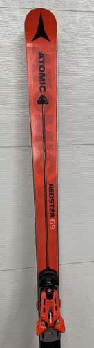 Very Fast Used Atomic Racing Redster FIS GS Skis With 19 Din Bindings
