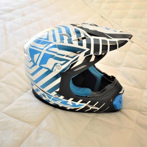 Fly Racing Three.4 Motocross Helmet w/Bag, XS - Great Condition!