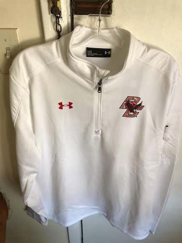 Boston College UA Mens NCAA 1/4 Zip Pullover L
