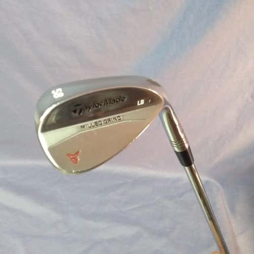 #0175-20 RH TaylorMade Milled Grind 58.09* Single Wedge - TT Stiff-Flex Steel Shaft