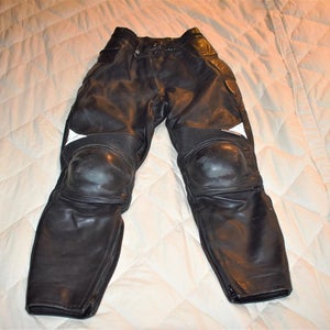 FIRSTGEAR Leather Riding Pants, size 8, protective durable leather pants