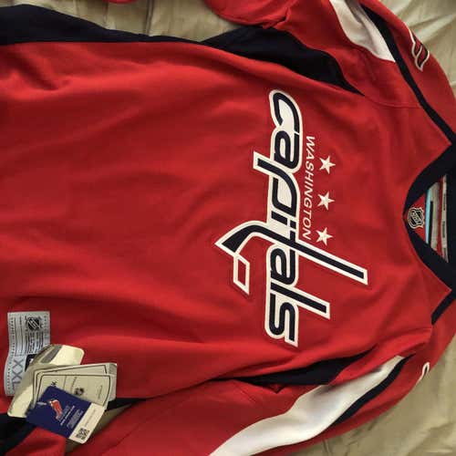 Red Unisex XXL Reebok Washington Capitals Home Jersey