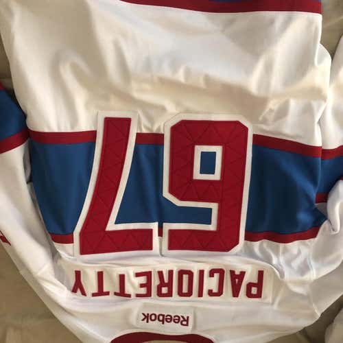 White Adult Large Reebok Jersey