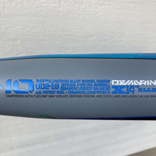 Kid Pitch (9YO-13YO) 2018 Alloy Voodoo (-10) 19 oz 29" Bat