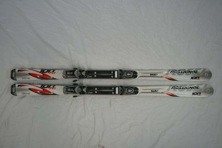 Rossignol 100TD Skis 162 Cm with Rossignol Axium 100 Bindings