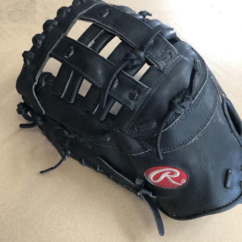 Black High School/College First Base Heart of the Hide 12.25" Baseball Glove