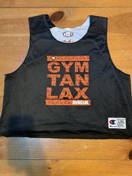 Used Reebok Gym Tan Lax Pumpkin Shootout L/XL Pinnie