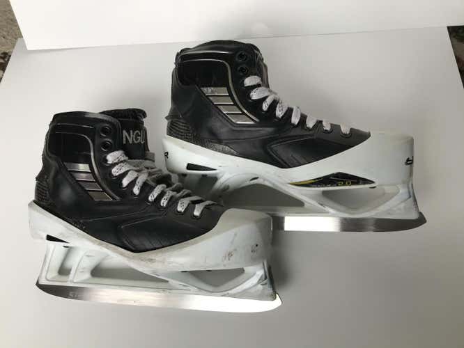 Pro stock VH Goalie Skates with Bauer Cowling - Size 8.5