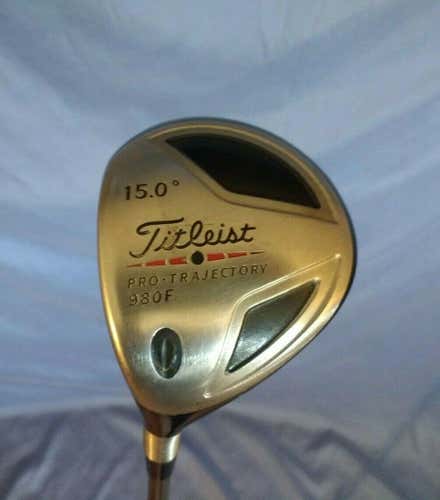 #0140-24 LH Titleist 980F 15* degree Fairway. SX-Flex Ultralight shaft, G.P. Grip.