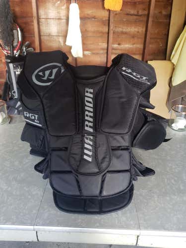Used Senior Small Warrior Ritual GT Goalie Chest and Arm Protector Goalie Chest Protector