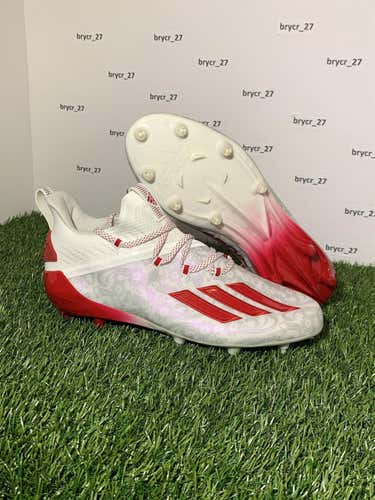 White Men's Molded Cleats Low Cut