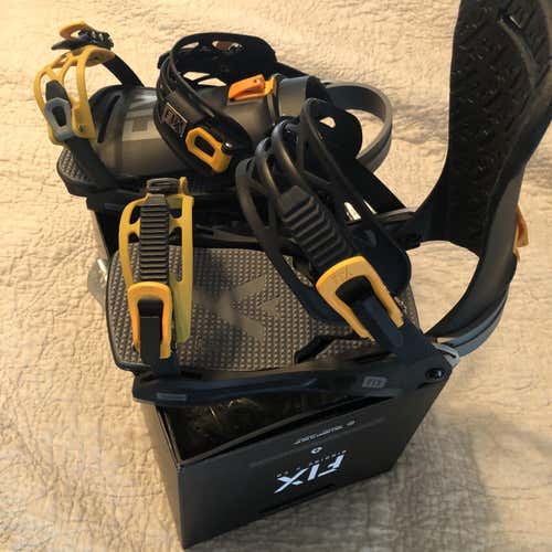 New Large Union Fix magnum Snowboard Bindings