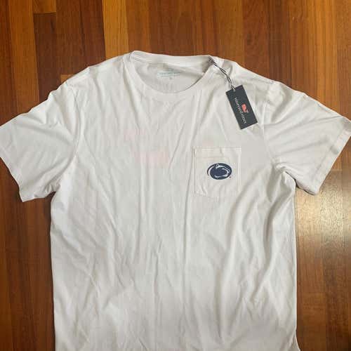 Penn State Football Vineyard Vines T Shirt White Men's XL