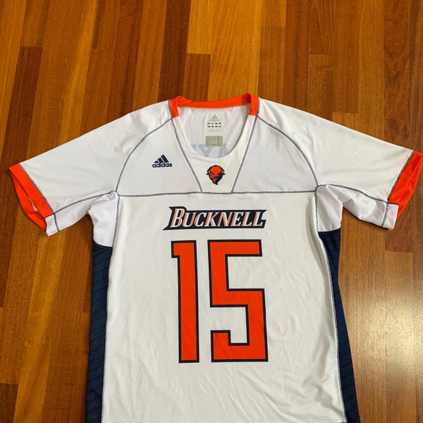 Bucknell Men's Lacrosse Team Issued Sample Adidas Game Jersey Large