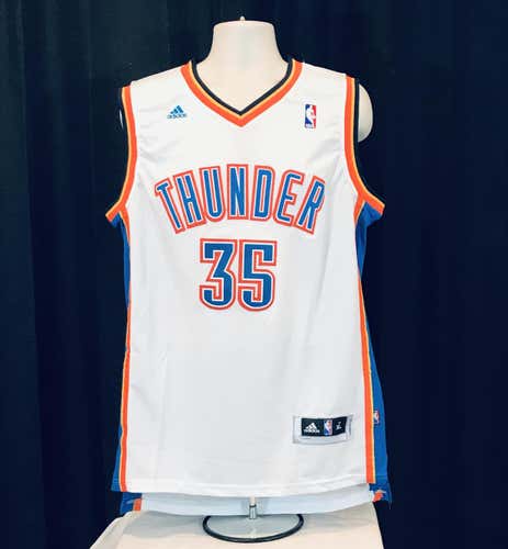 Kevin Durant Oklahoma City Thunder White Jersey XL