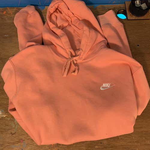 Pink Unisex Large Nike Sweatshirt