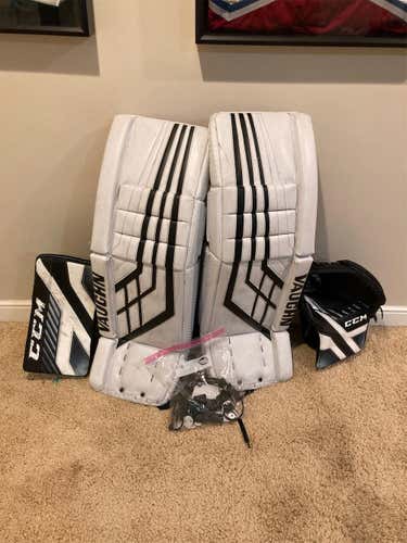 Senior 33" Regular Ve8 Pro Carbon Pro Stock Goalie Full Set