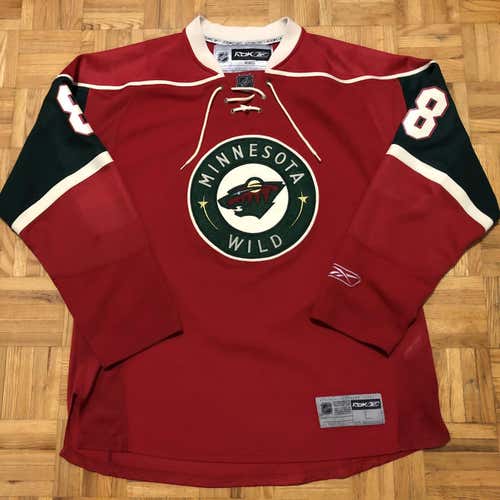 Brent Burns Minnesota Wild Reebok Size Large Jersey