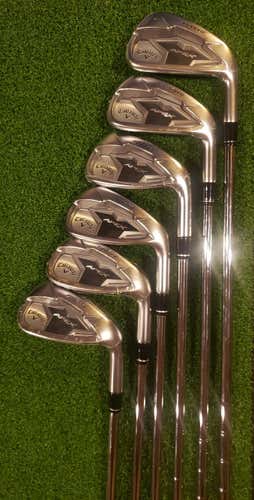 Callaway Apex CF19 Iron Set 6-PW,AW: Stiff/Steel-RH
