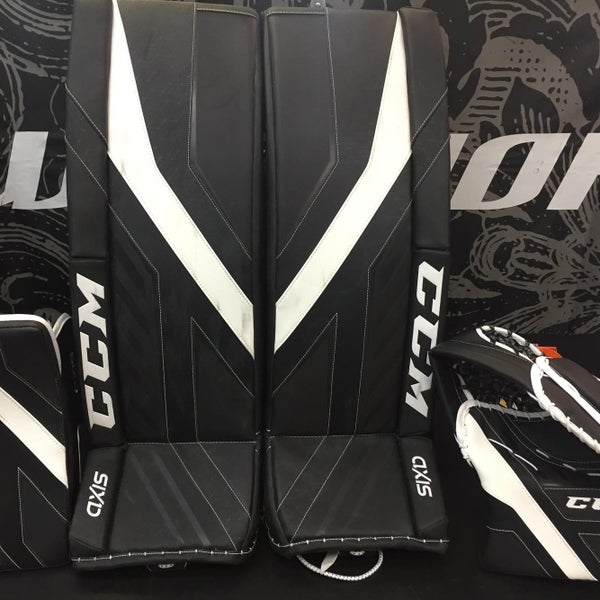 Used CCM Pro Axis 34" Regular Goalie Full Set