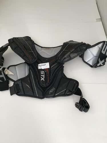 Used Stx K18 Md Lacrosse Shoulder Pads
