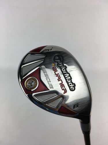 Used Taylormade Burner Rescue 6 Hybrid Graphite Regular Golf Hybrids