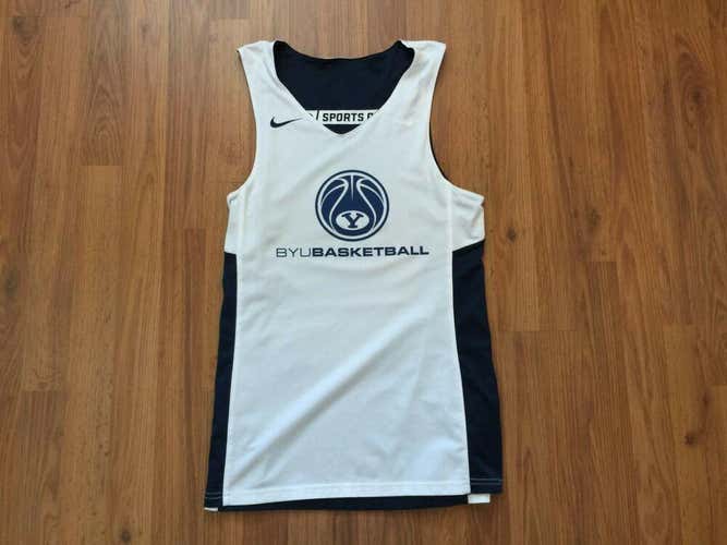 BYU Cougars NCAA SUPER AWESOME BASKETBALL CAMP Size Small Practice Jersey!