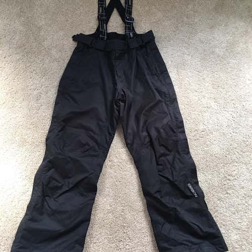 Black Kid's Size 14 Karbon Ski Pants
