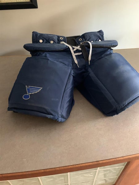 Blue Senior XL Vaughn Pro Stock Goalie Pants