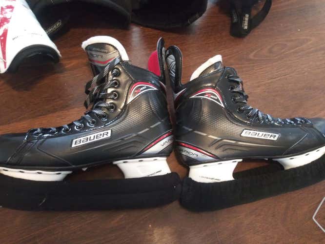 Used Senior Bauer Vapor X400 Skates Size 10R