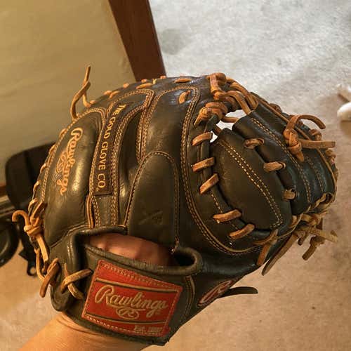 Used Right Hand Throw Heart of the Hide 33" Baseball Glove
