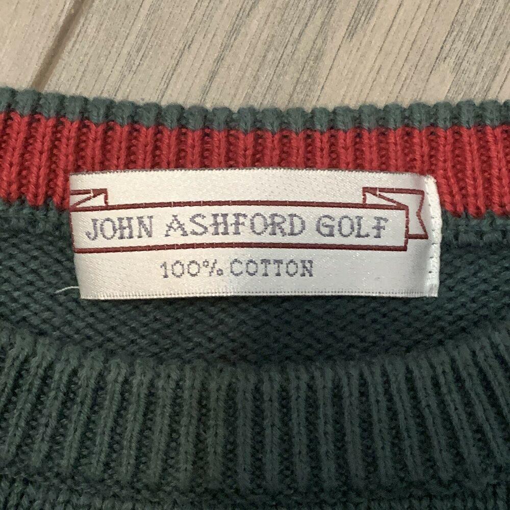 john ashford golf sweater