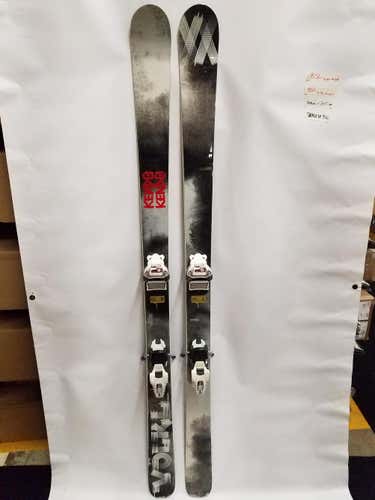 Men's Volkl All Mountain Kendo Skis (177cm) With Marker Griffon Bindings Max Din 13