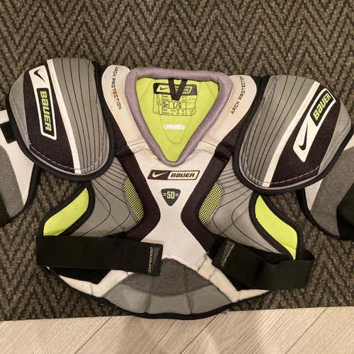 Used Senior Large Bauer Shoulder Pads