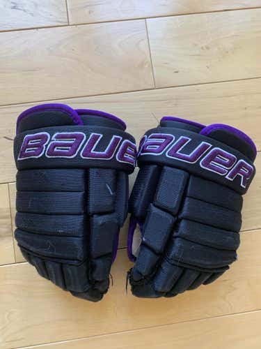 NAHL Brahmas Senior Bauer 4 Roll Pro Team 13" Pro Stock Gloves