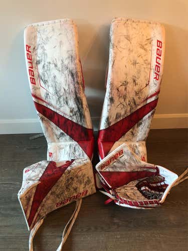 Boston University Bauer Supreme 2S SR Small (33+1) Goalie Full Set Pro Stock