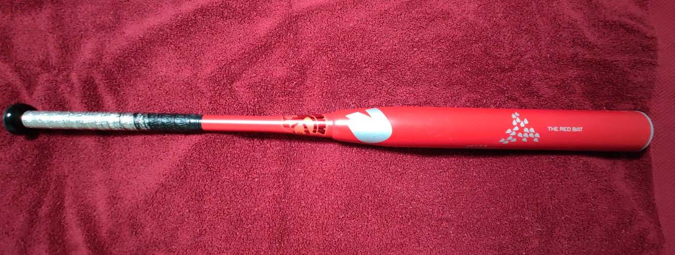 Used Rare Limited Edition DeMarini Red Bat