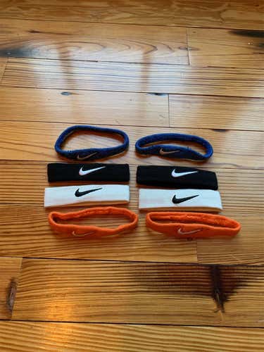 Assorted Bicep Bands - Black, White, Blue and Orange