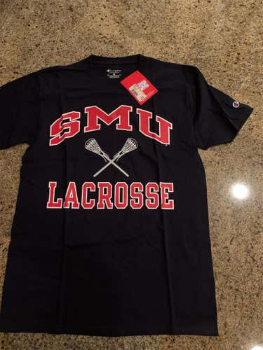 New SMU Lacrosse T Shirt, size Medium