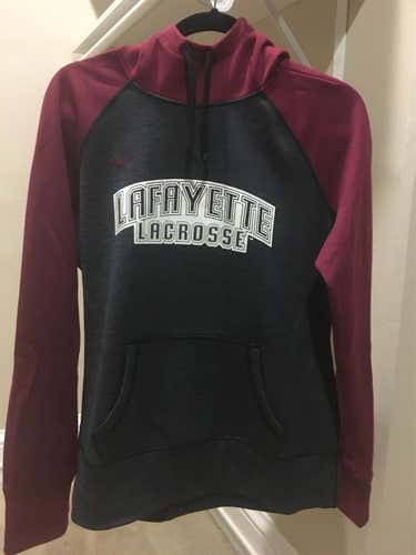 Gray Women's Large Nike Lafayette Lacrosse Sweatshirt