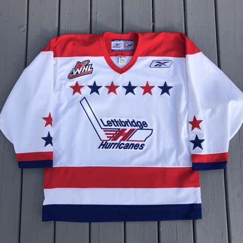 Lethbridge hurricanes Size large Replica Jersey