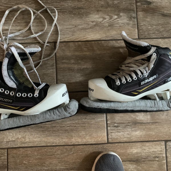 Senior Bauer Supreme One.7 Regular Width Size 8.5 Hockey Goalie Skates